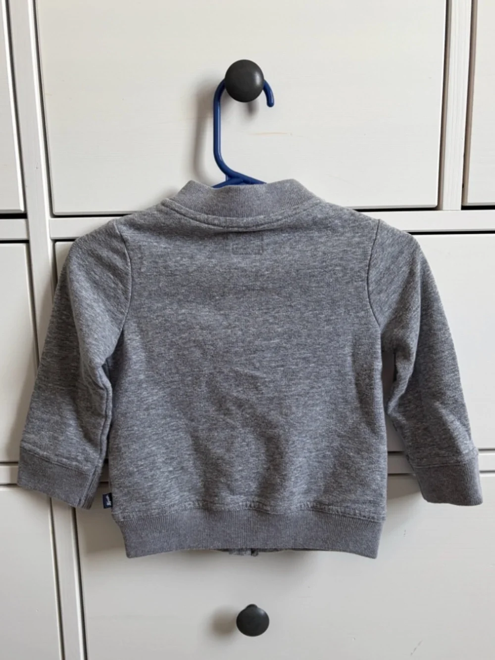 Osh Kosh B'Gosh Gray Sweater Jacket Size 12M Lightweight Fall Coat Spring Coat